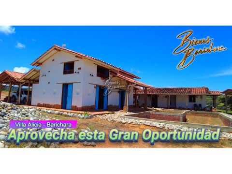 vendo parcela villa alicia barichara