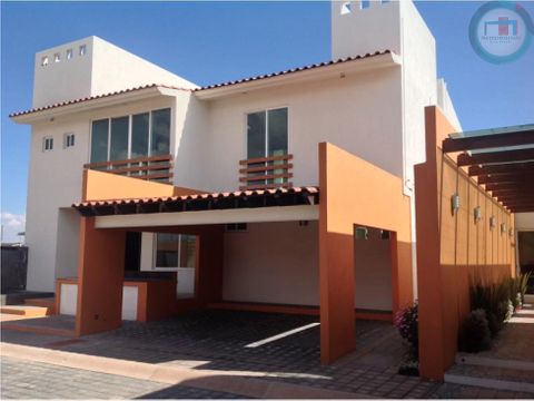 casa nueva en venta en toluca en residencial cacalomacan