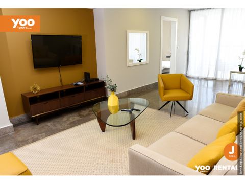 alquilo apartamentos elegantes en ave balboa amoblado 2r