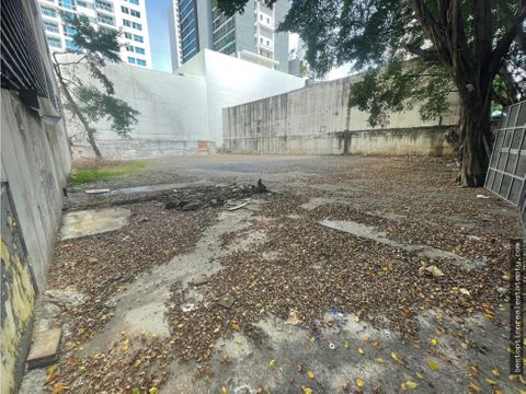 alquilo terreno cerca de via espana el cangrejo