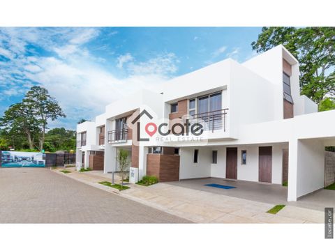 casa en venta nueva en condominio en escazu san antonio