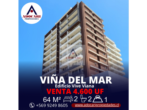 vina del mar depto vive viana 2d 2b 1e 1b