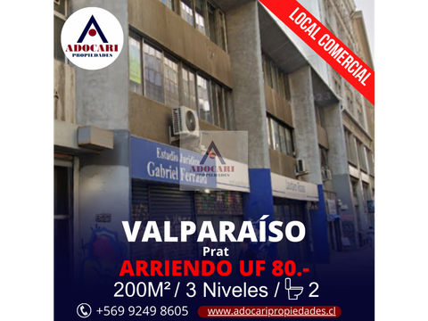 oportunidad valparaiso local comercial calle prat