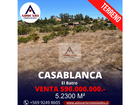 casablanca el batro terreno 5300 mt2