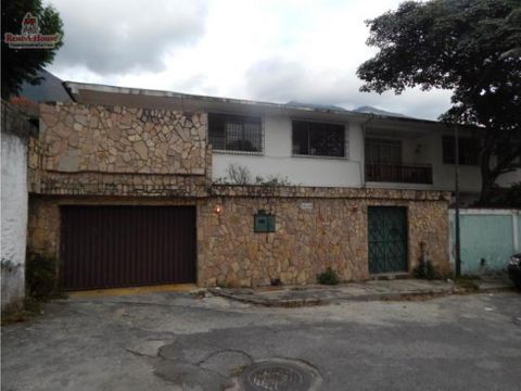 casa en venta en los chorros caracas