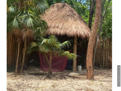 terreno de 400 m2 en la veleta tulum