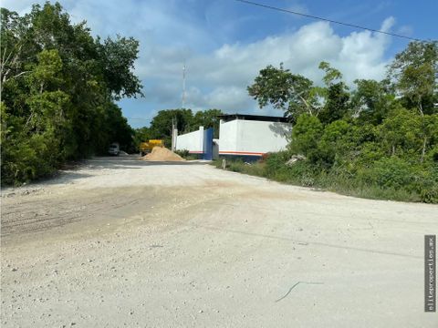 lote de 900 m en chan chemuyil tulum