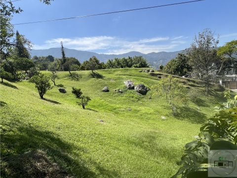 venta lote independiente loma el escobero envigado