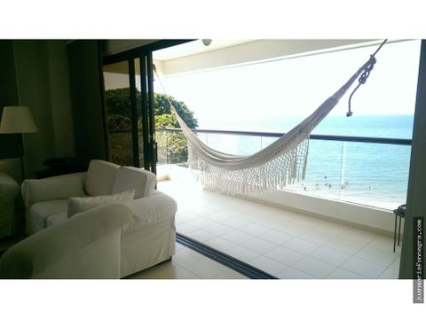 venta precioso apartamento frente al mar los cocos