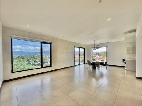 venta de penthouse moderno de dos niveles escazu