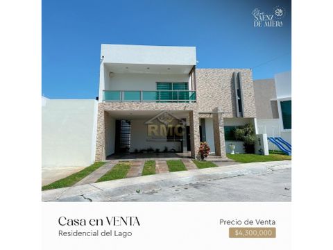 venta de casa ciudad del carmen residencial del lago