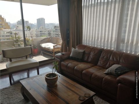 se vende departamento en avda ricardo lyon en nunoa