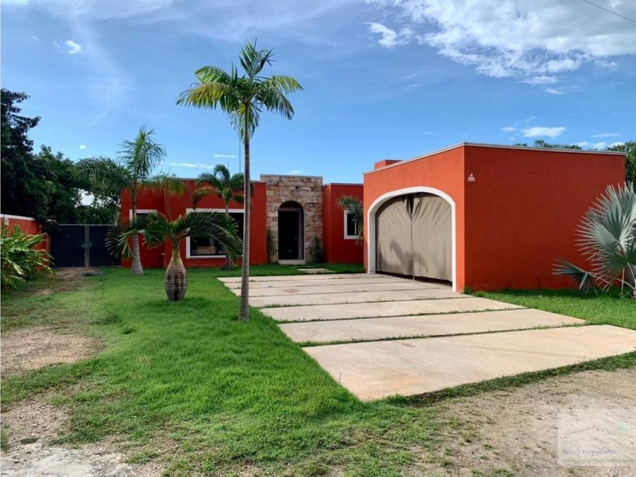 venta casa tipo hacienda la ceiba ii en merida yucatan