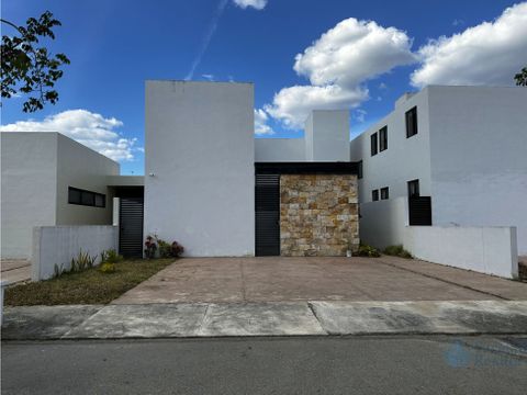 casa en venta en privada de cholul de 3 recamaras en merida yucatan