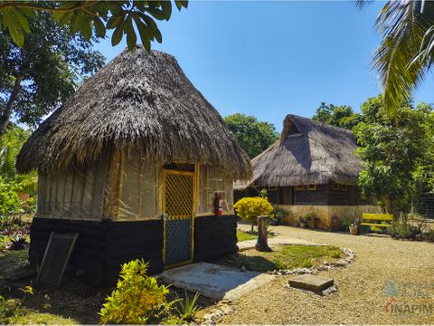 en venta propiedad con cabanas solferino qr a 30 min de holbox