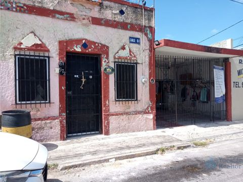 casa para remodelar en el centro de merida barrio de santiago