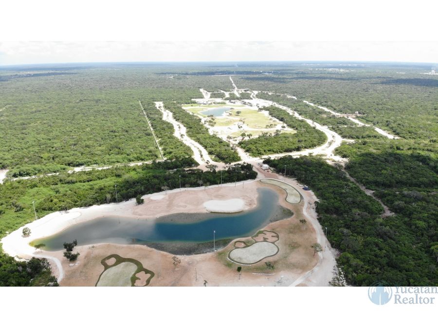 venta de terreno residencial en provincia en yucatan con amenidades