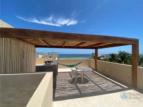 venta de casa en playas yucatecas san crisanto con vista al mar