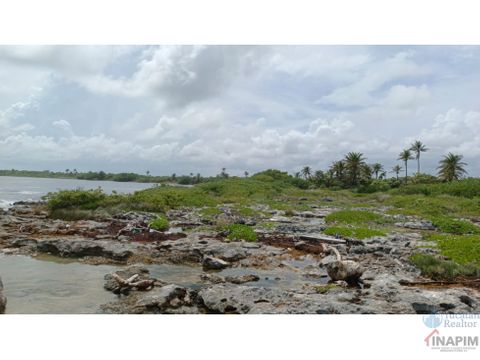 terreno frente al mar en xcalak qr