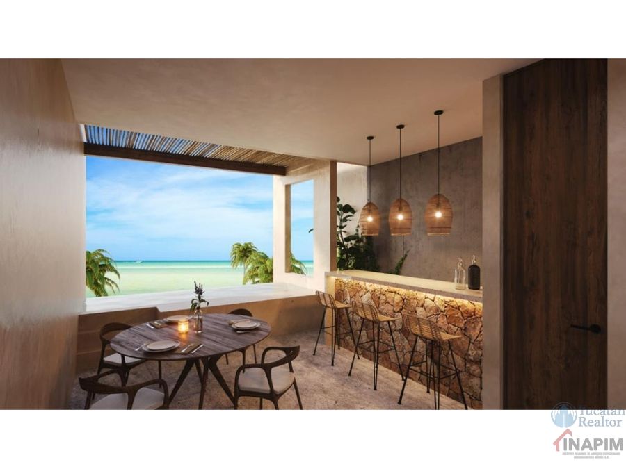 venta de townhouses con amenidades en la playa de yucatan