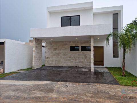 casa en venta en dzitya merida 4 recamaras con piscina