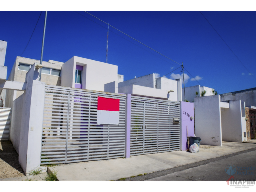 venta de casa con 4 recamaras en col leandro valle merida yucatan