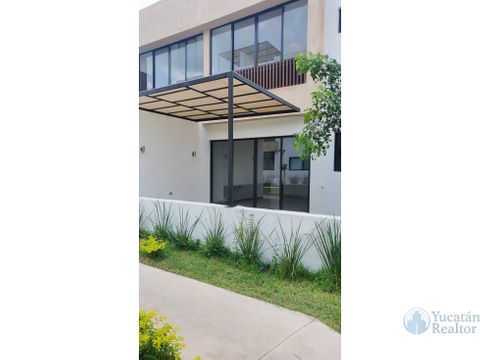 venta de townhouse en temozon yucatan 3 recamaras