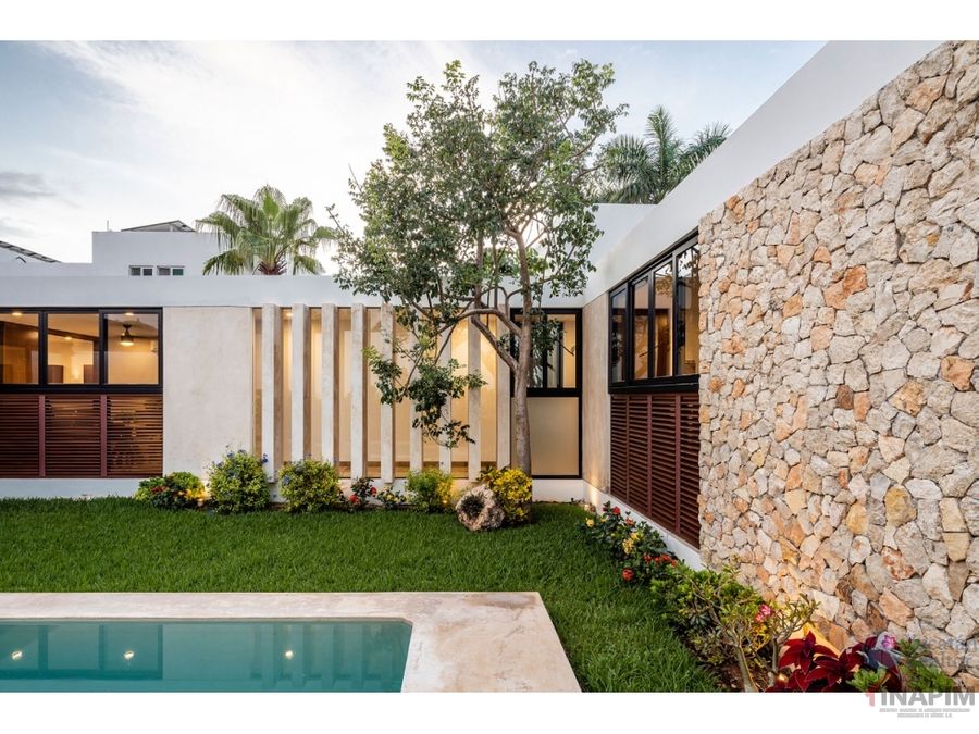 residencia de lujo en venta en montes de ame yucatan con piscina