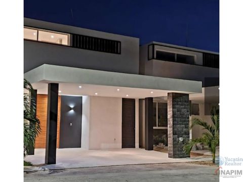venta de casa en privada 15 minutos de la playa yucatan