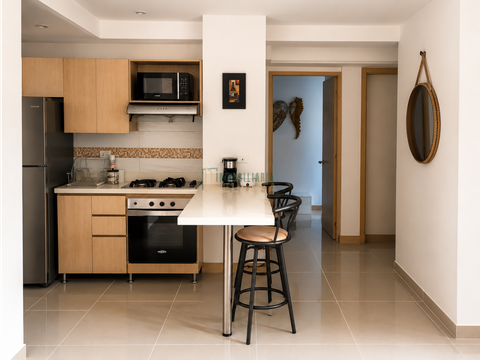 apartamento amoblado en arriendo en sabaneta sector aves marias