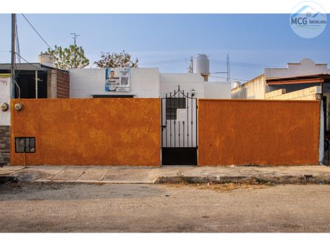 casa en venta de 2 recamaras en fracc juan pablo merida yucatan
