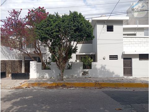 casa en venta de 3 recamaras 2 plantas en el centro de merida yucatan