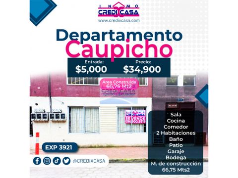 cxc venta departamento caupicho exp 3921