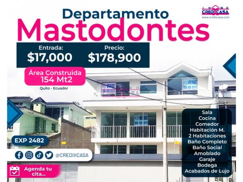 cxc venta departamento mastodontes exp 2482