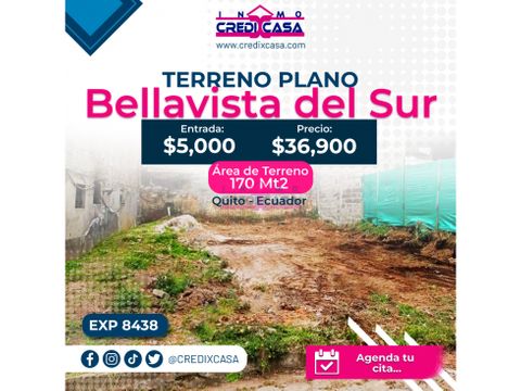 cxc venta terreno bellavista del sur exp 8438