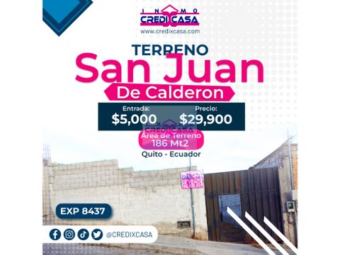 cxc venta terreno san juan de calderon exp 8437