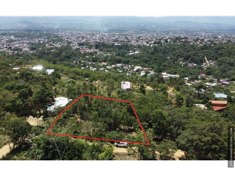 tarapoto terreno en venta 1057 m2 con vista panoramica