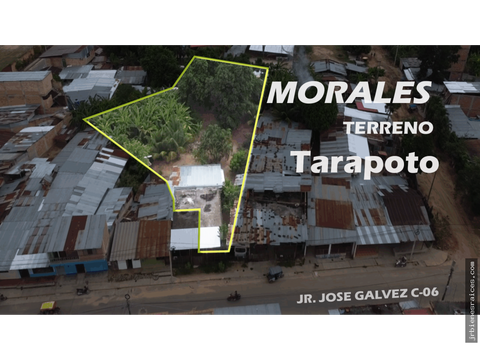 terreno cerca a morales de 1445 m2