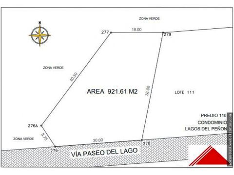 venta o permuta lote en lagos del penon