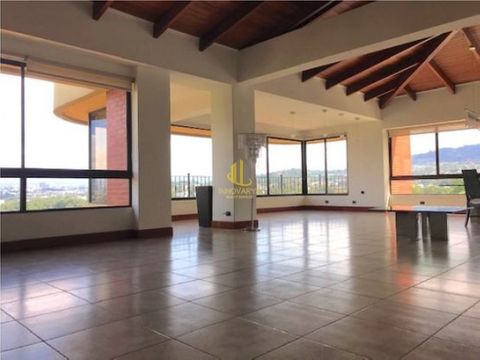 penthouse de 2 hab con vista espectacular jaboncillos de escazu