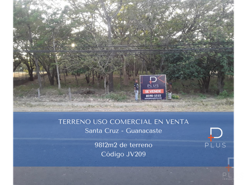 terreno comercial venta santa cruz cod jv209