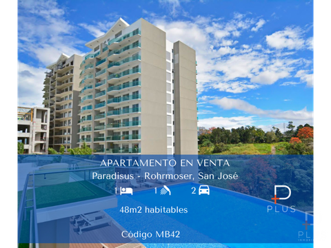 apartamento venta con linea blanca paradisus rohrmoser cod mb42