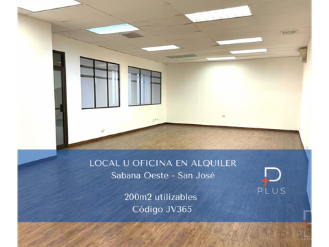 local comercial u oficina en alquiler sabana oeste cod jv365