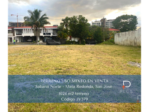 terreno venta uso de suelo mixto sabana norte cod jv379