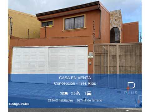 casa venta monserrat concepcion tres rios cod jv402