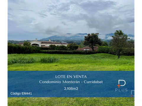 lote terreno venta condominio monteran granadilla curridabat venta