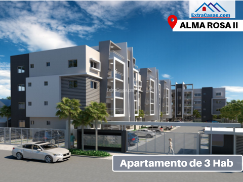 apartamento en venta en alma rosa ii