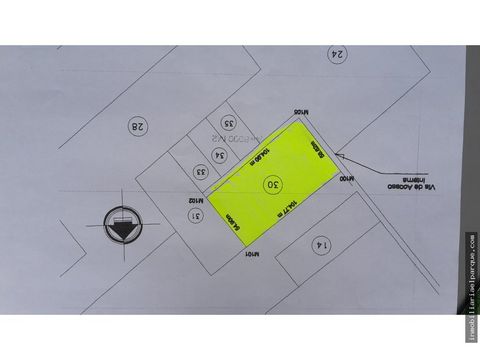 lote entrada al penon para urbanizar
