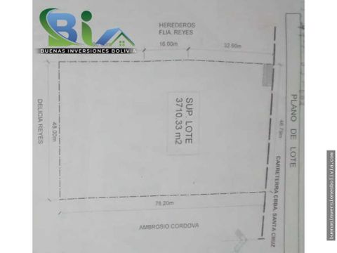 us45 lote urbano sobre avenida prox angostura