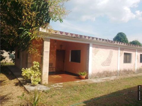 se vende casa con parcela en chirgua